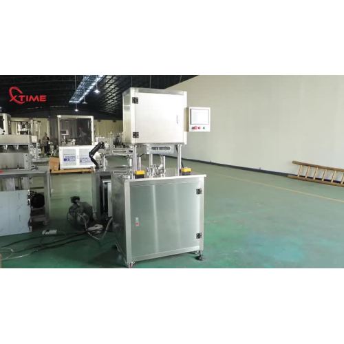 semi auto vacuum nitrogen sealing machine