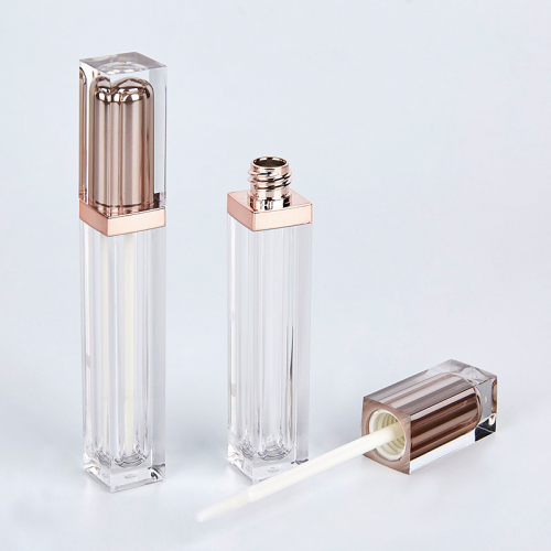 7ml Rose Gold Slim Lip Gloss Tube με ραβδί