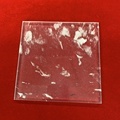 High Temperature Resistant Transparent Square Barbecue Grill Quartz Crystal Baking Plate1
