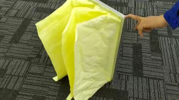 Pocket air filter