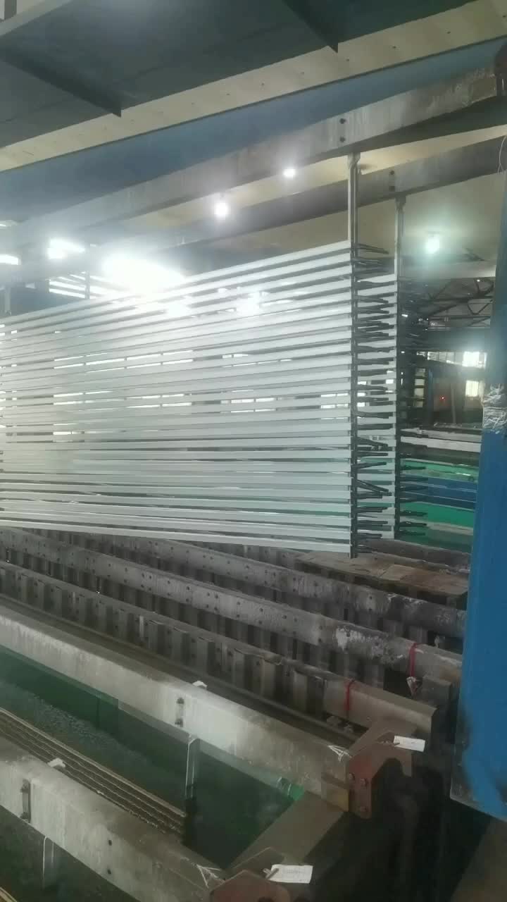 Anodizante de perfil de aluminio industrial