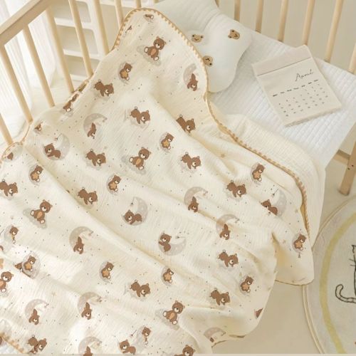 2024 Latest baby blanket 100% cotton