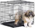 Hot Sale Metal Dog Crate with Double Doors for Fencing and Gates1