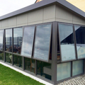 Aluminium Glass Tempered Double Glazed Top Hung Window Manufacturer1