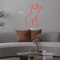 Hot Sell 2023 Matt Neon Sign: Free Shipping Sexy Lady Backlight1