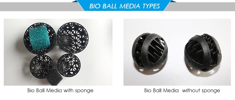 36mm Dalam Penapis Media Biokimia Sponge Bio untuk Aksesori Tangki Ikan