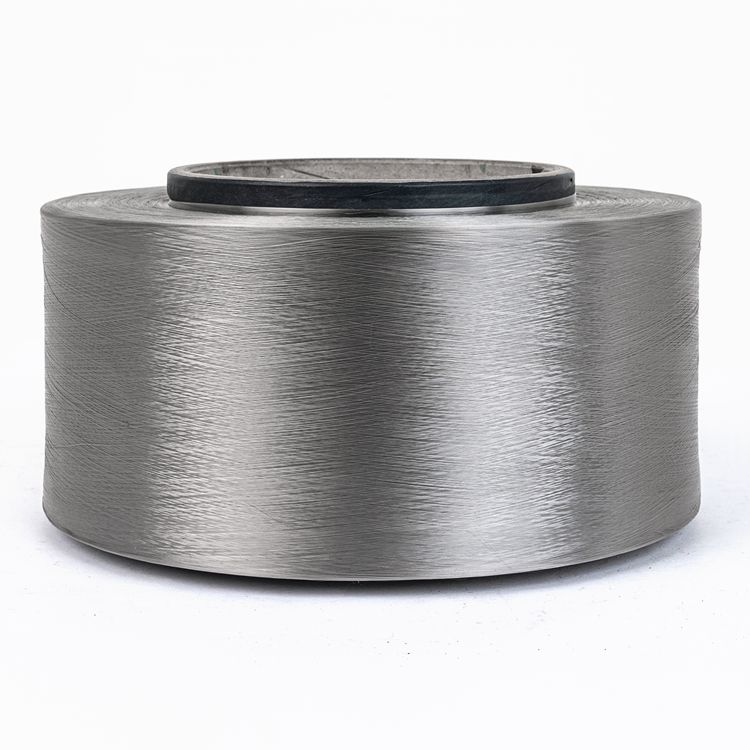 High Quality Nylon Gray Dope Dyed DTY Stretch Yarn 50D/24F For Knitting And Weaving