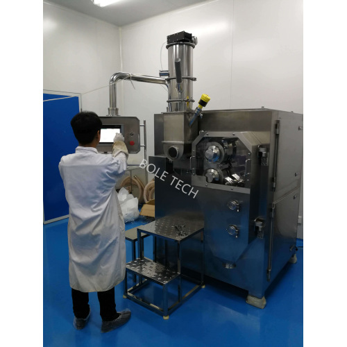 Dry granulation in pharmaceutical industry