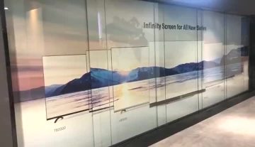 Electronic Panel Blind for Sliding Glass Doors