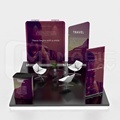 3x3m Portable Folding Exhibition Stand: Easy Installation Trade Show Booth and Display Equipment1