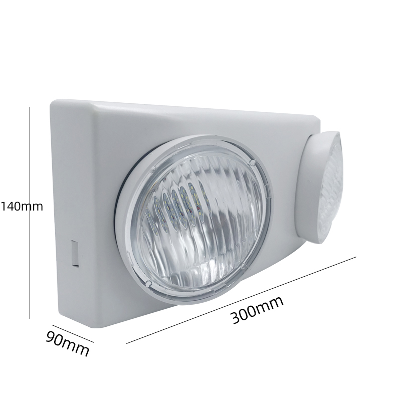 2 head emergency spot light