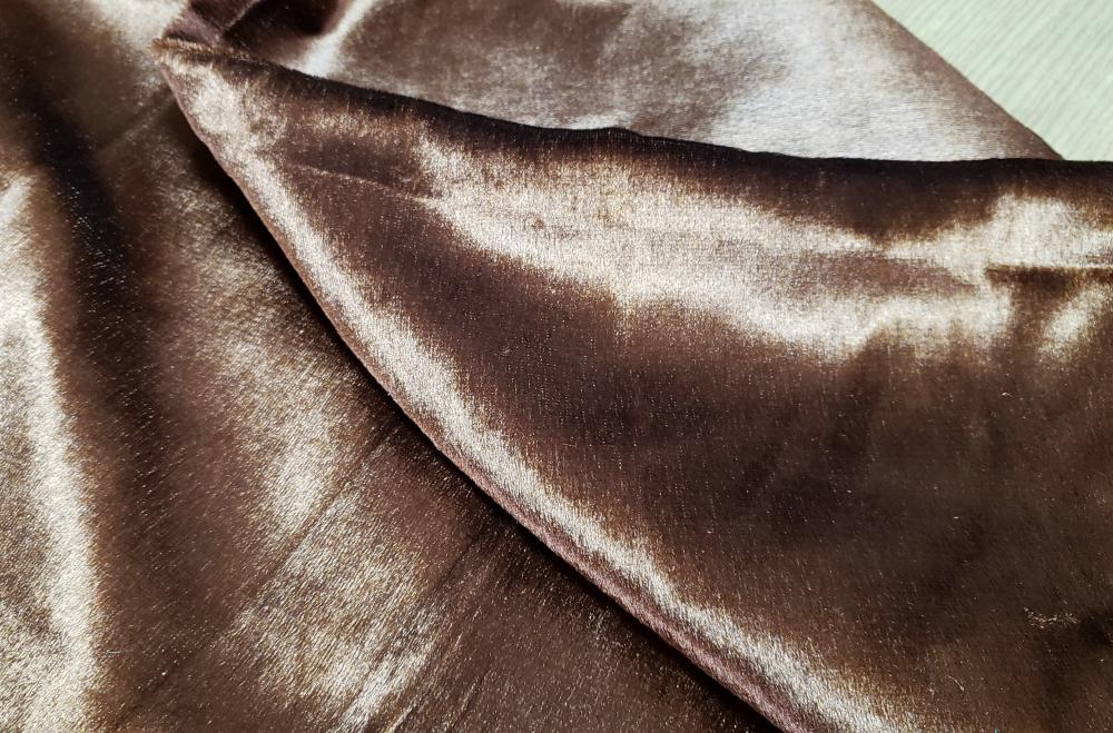 230g Velvet Fabric Brown