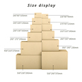Hot Sale Kraft Corrugated Clothing Mailer Box Portable Biodegradable Environmental Compostable Custom Paperboard Attractive1