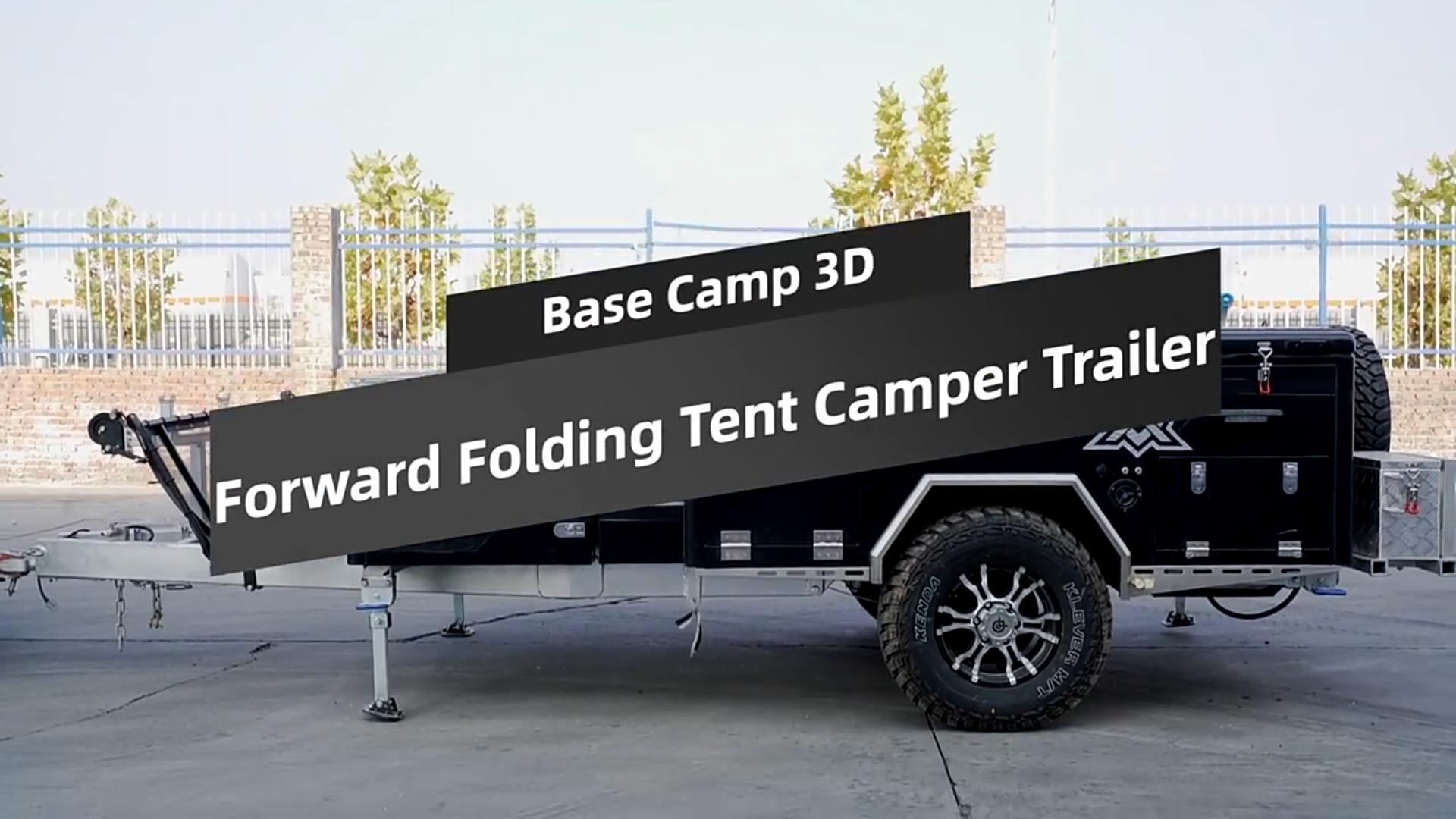 3D Folding Tent Camper Trailer