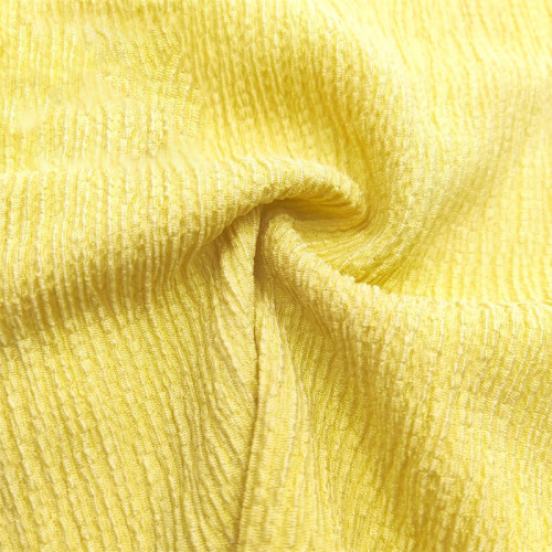 Qidong Jinyu Textile выпускает премиальную желтую трикотажную ткань для промышленного применения