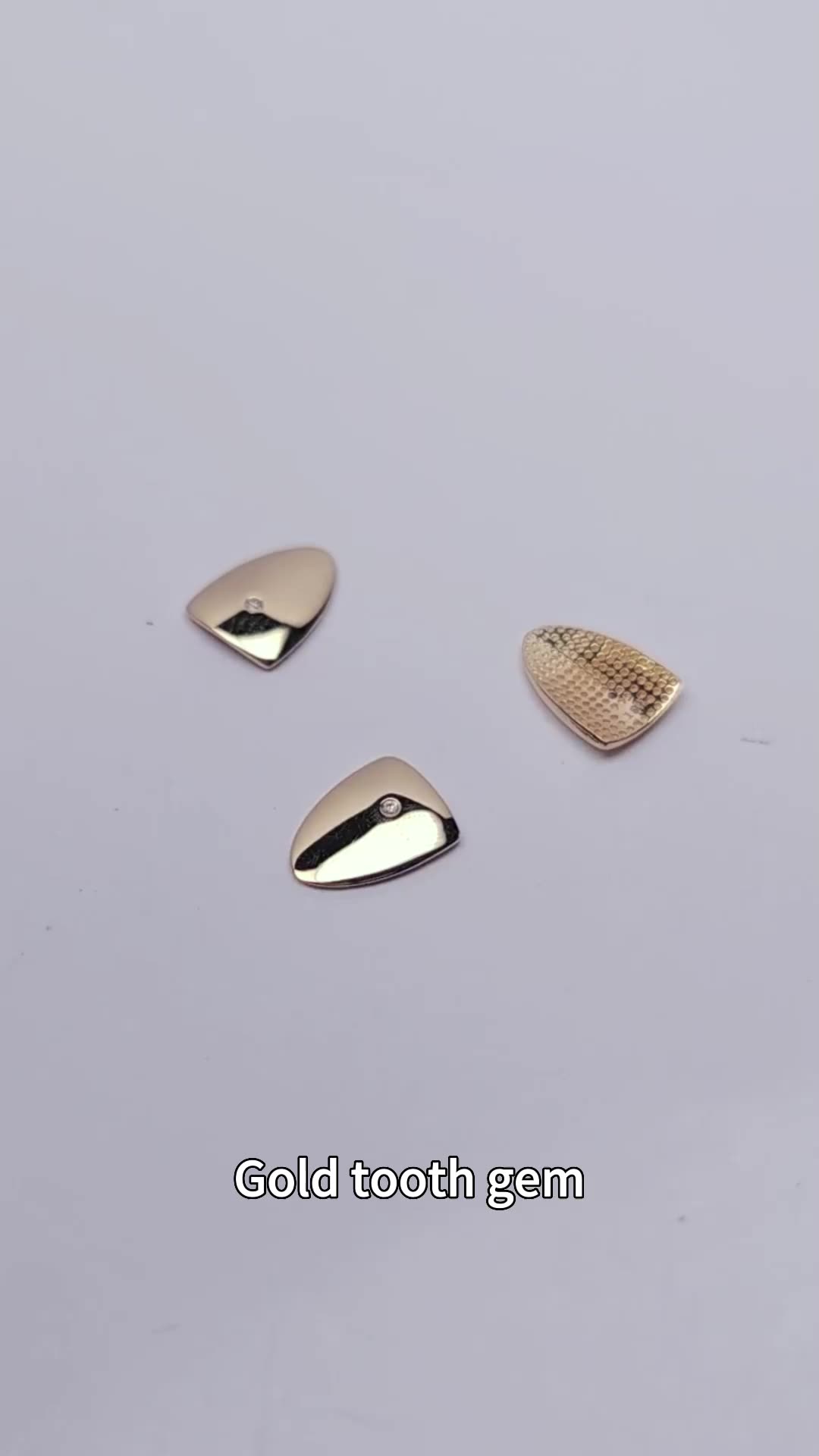 OEM ODM Fashion Dental Jewelry Teeth Gems Etching Real Solid 14K 18K Gold Natural Diamond Tooth Gems1