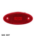 4.2 Inch Oval LED Marker Light with Reflex Reflector Lens1