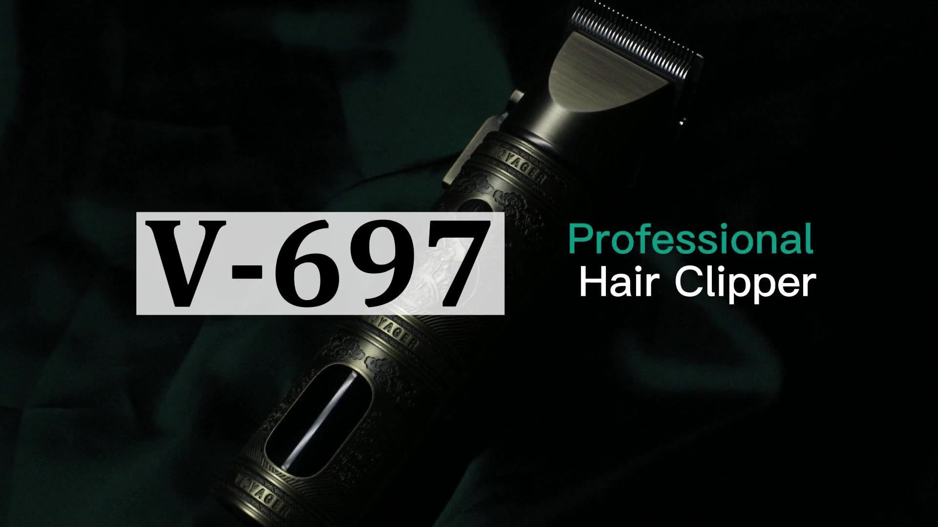 VGR V-697 Mesin Potong Rambut Tanpa Cordless Hair Trimmer boleh dicas semula Profesional Barber Clipper untuk Men1