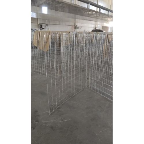 Gaiola gabion torcida e soldada dupla