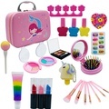 Customized Kids Mermaid Makeup Bag with Cosmetics Set1
