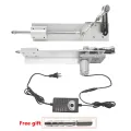 DC 12V/24V Telescopic Linear Actuator Adjustable 30-150mm Stroke Reciprocating Linear Mechanism Free connector