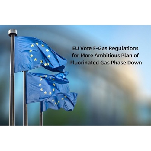 EU vote to pass the amendments of F-Gas Regulations