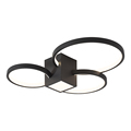 Black Modern Simple LED Circle Ceiling Light for Restaurant and Living Room1