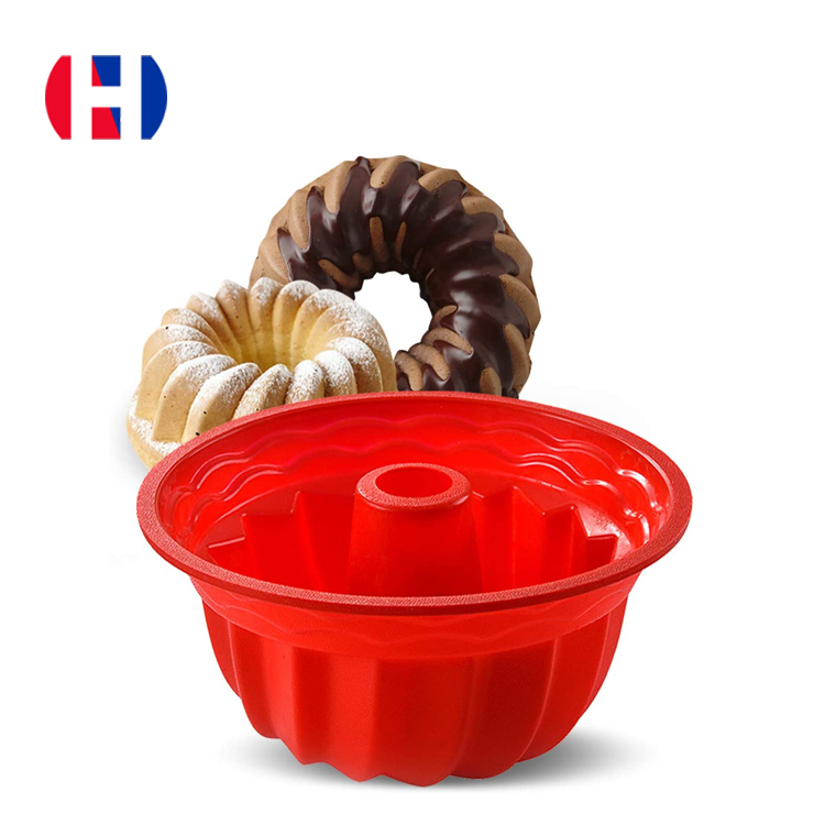 Silicone Baking Molds, Round Cake Pan, Non-Stick Cake Pan1