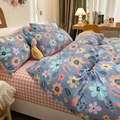 Custom Luxury 100% Cotton Bedding Set: Kids Fitted Sheets, Quilt Covers & Comforters1