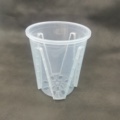 Cheap Clear Transparent 4 Inch Orchid Pots with Drainage Holes for Repotting1