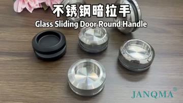 Glass Round Sliding Handle
