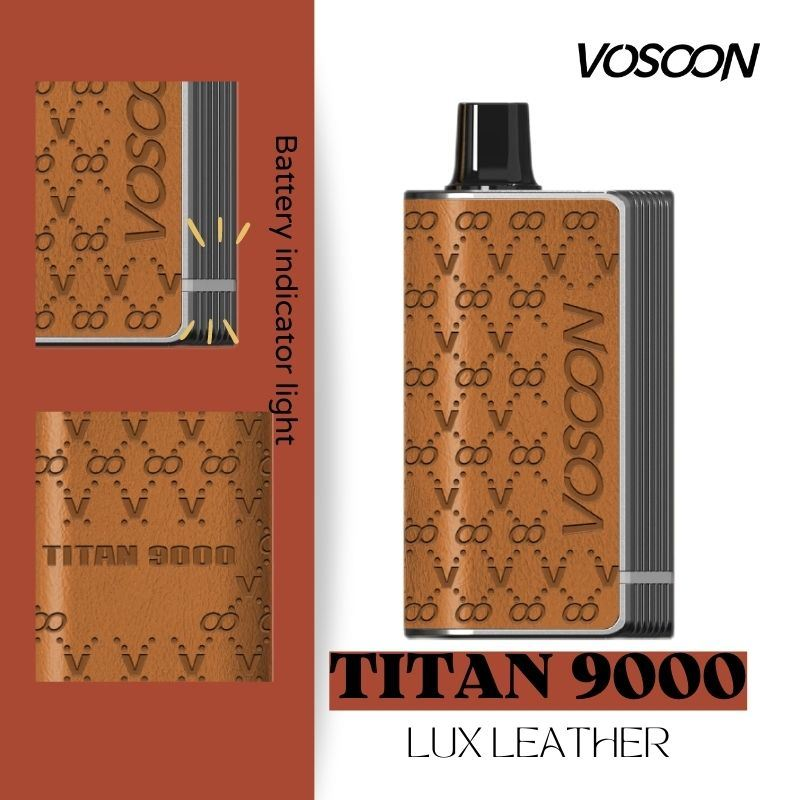 Hot Lux Кожаная одноразовая Vosoon Vape