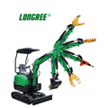 1 Ton Mini Crawler Excavator: New Price for Small Hydraulic Micro Digger Machine1