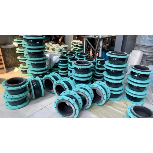 How to trim the rubber expansion joint?