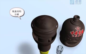 Non refillable with tamper evidence