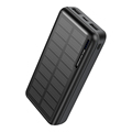 2024 Original Factory Portable 30000mAh Solar Power Bank with PD Fast Charging and OEM Logo1
