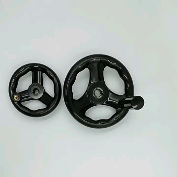 Bakelite three spoke Lathe handwheel1