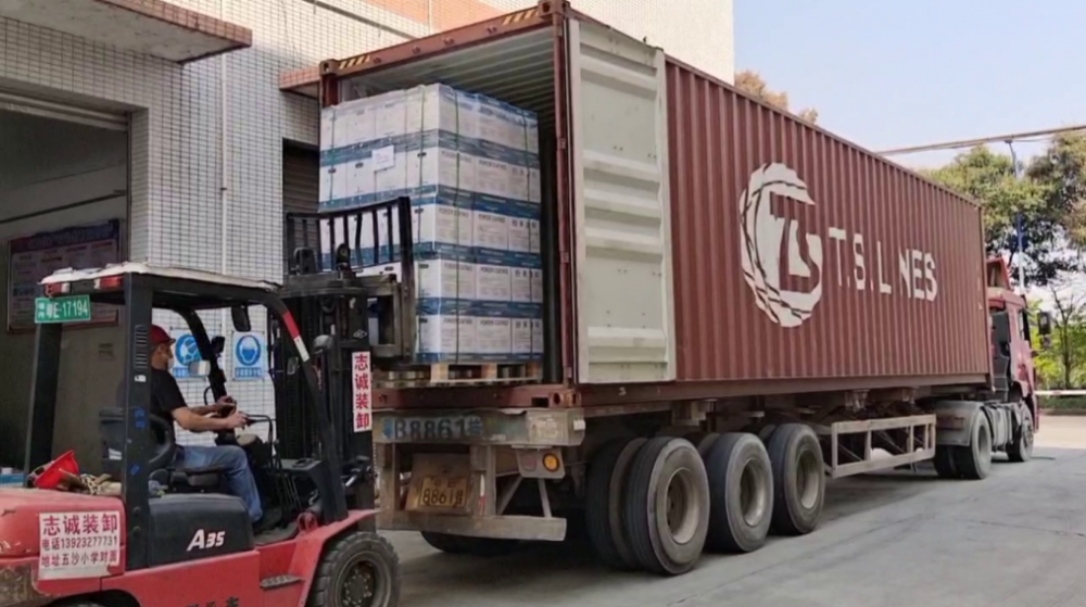 loading for export
