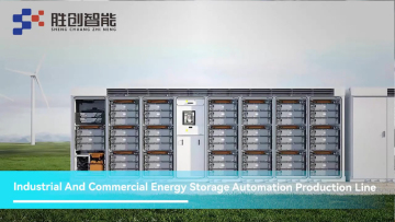 lithium-Ion Battery Pack Assembly Line