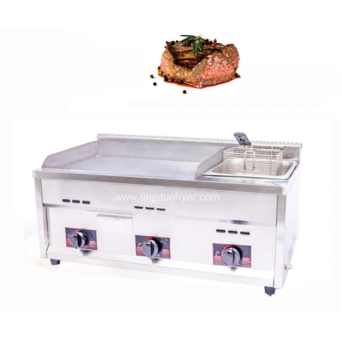 Универсальный PL728 2 в 1 Griddle + Fryer: правила игры в коммерческом питании