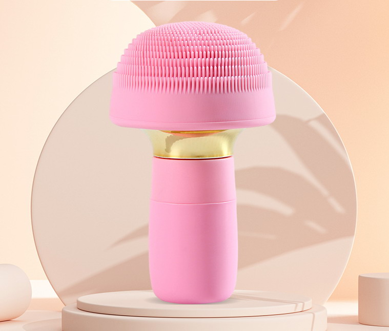 Brosse de nettoyage en silicone électrique