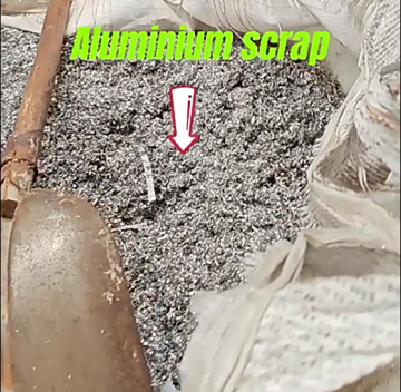 Aluminum  Shavings Baler