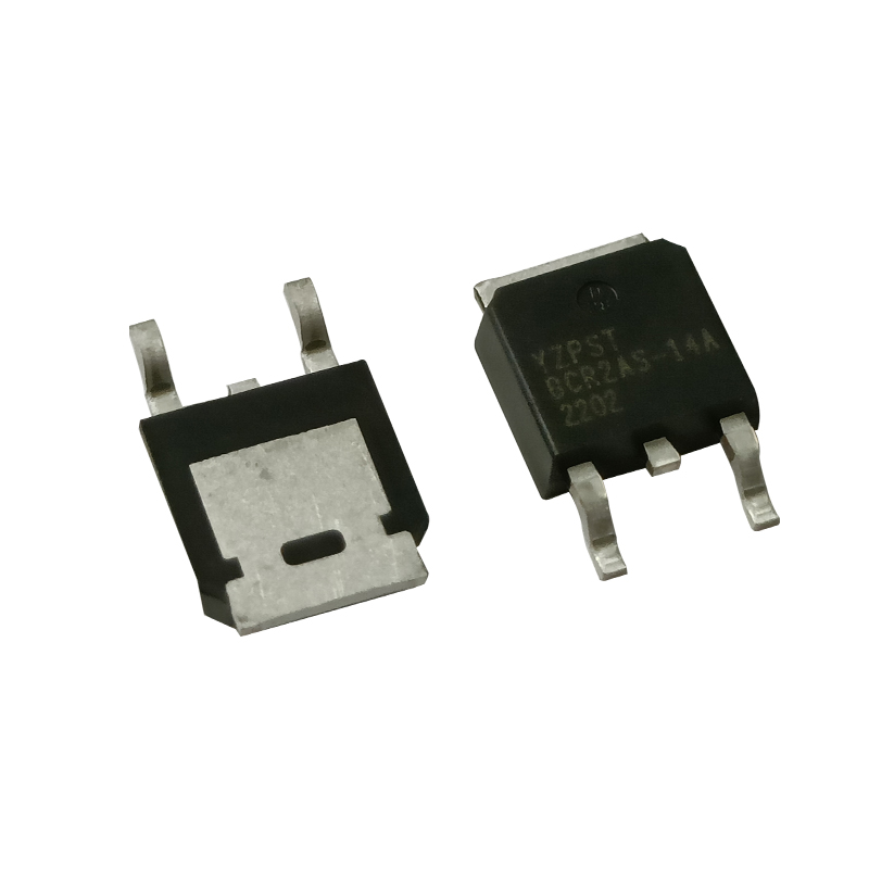 YZPST-BCR2AS-14A TO-252-4R BCR2AS-14A 2A Triacs With low holding and latching current