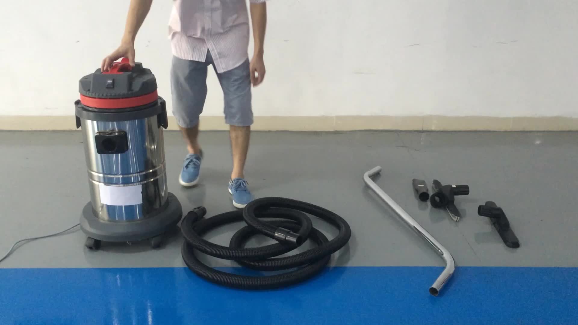 Hao Tian Wholesale HT30 Modelo 30 L 1500W CE Ce Wet and Dry Concrete Vacuum Cleaner1