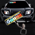 Wholesale EL Luminous Window Stickers and LED Lighting Car Stickers1