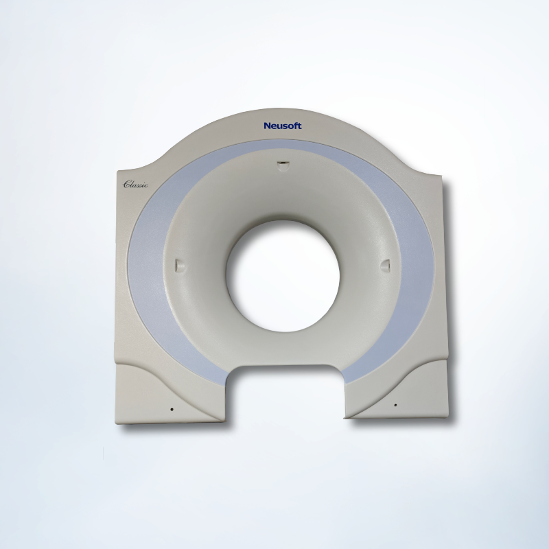 capa frontal termoformada do scanner de TC