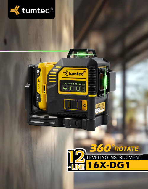 ONE Unbreakable 12-line laser level