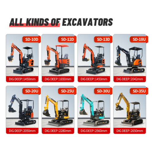 ¿Cuáles son las ventajas de nuestra mini excavadora?