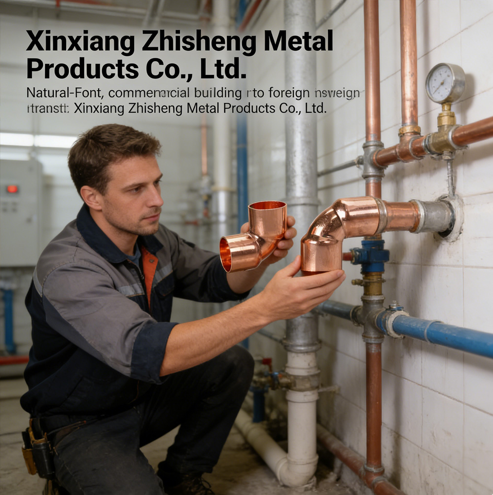 Smooth Bore Copper Elbow for Seamless Pipeline Connection