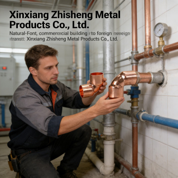 Smooth Bore Copper Elbow for Seamless Pipeline Connection